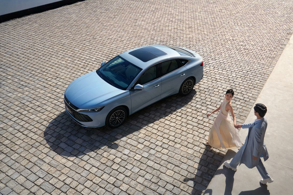 首搭第五代DM技术,比亚迪秦L DM-i上市,售价9.98万-13.98万元