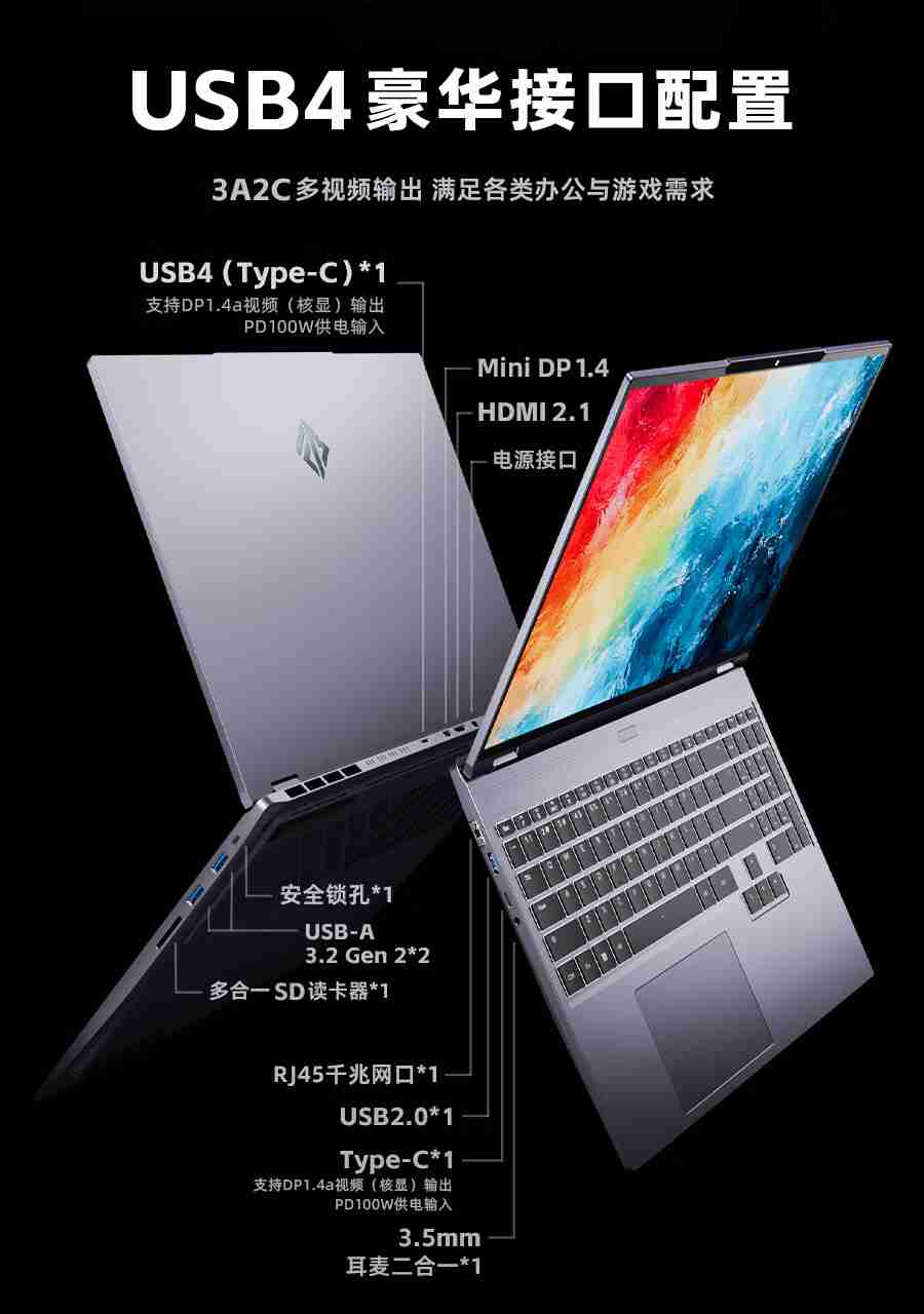 火影焕 16 Air 游戏本上架:AMD R7 8845HS + RTX 4060,6999 元