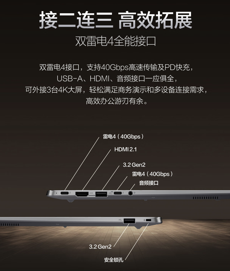 酷睿 Ultra 5-228V：华硕“破晓 6 Pro”轻薄本 32G+1T 版 5057 元新低