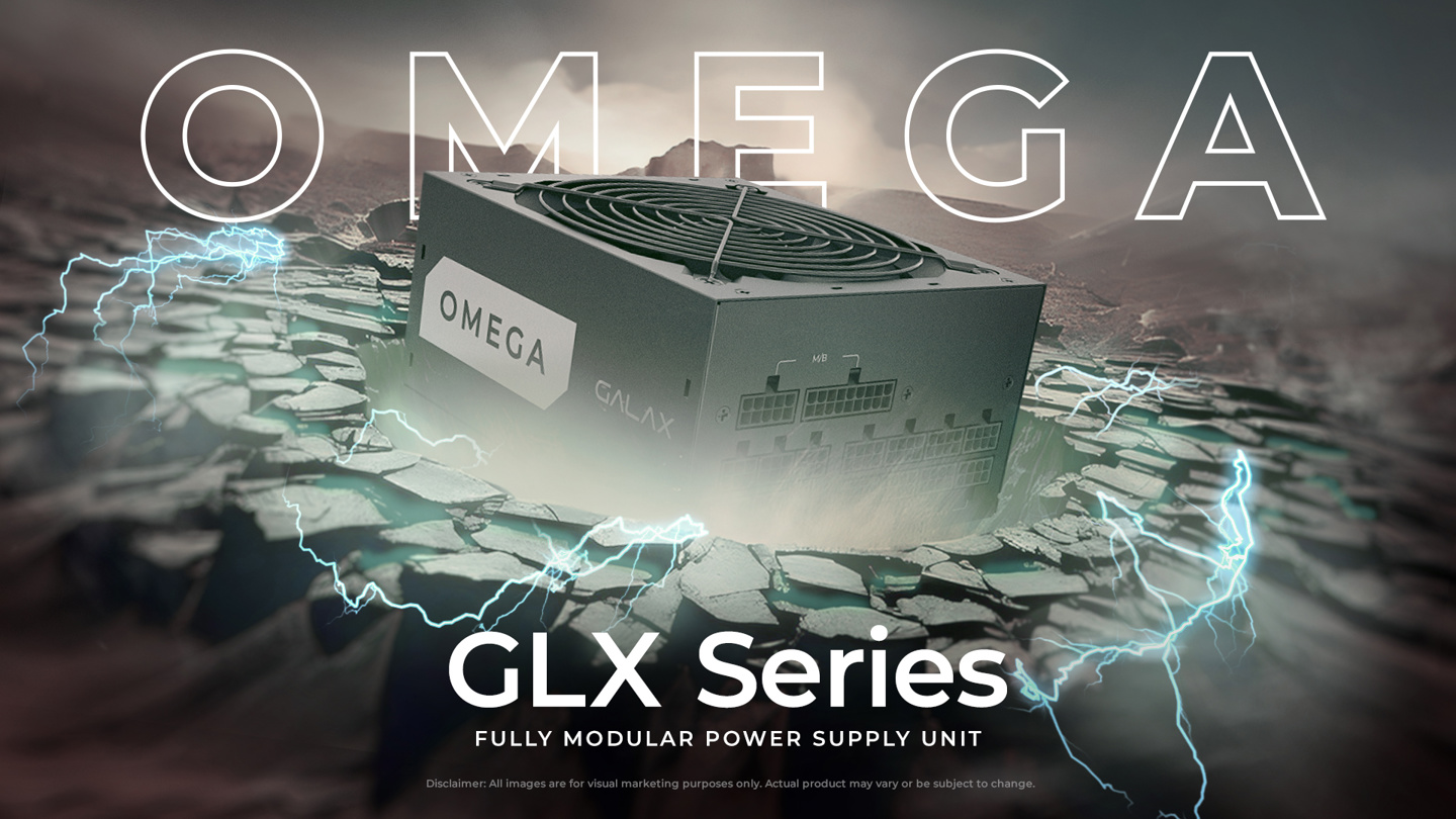 影驰海外推出 OMEGA GL / GLX 系列电源:覆盖 500W-1200W 多种功率