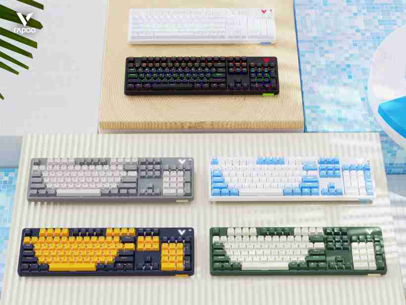 雷柏推出 2024 款 V500PRO 多模版机械键盘:可拆卸磁吸面盖、5 种轴体,249 元