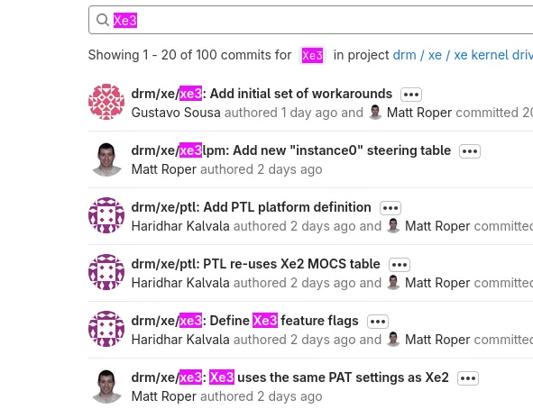 英特尔为 Xe3 GPU 启动 Linux 驱动准备，Panther Lake 处理器首发