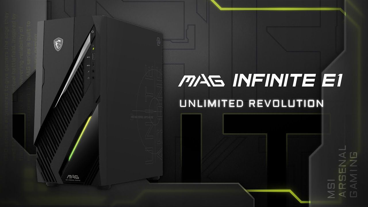 微星发布 MAG Infinite E1 游戏台式机：14 代酷睿处理器 + RTX 40 系列显卡