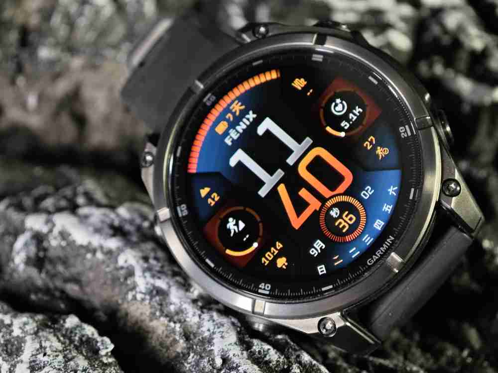 佳明Fenix 8 图赏：智能科技与户外运动的完美结合