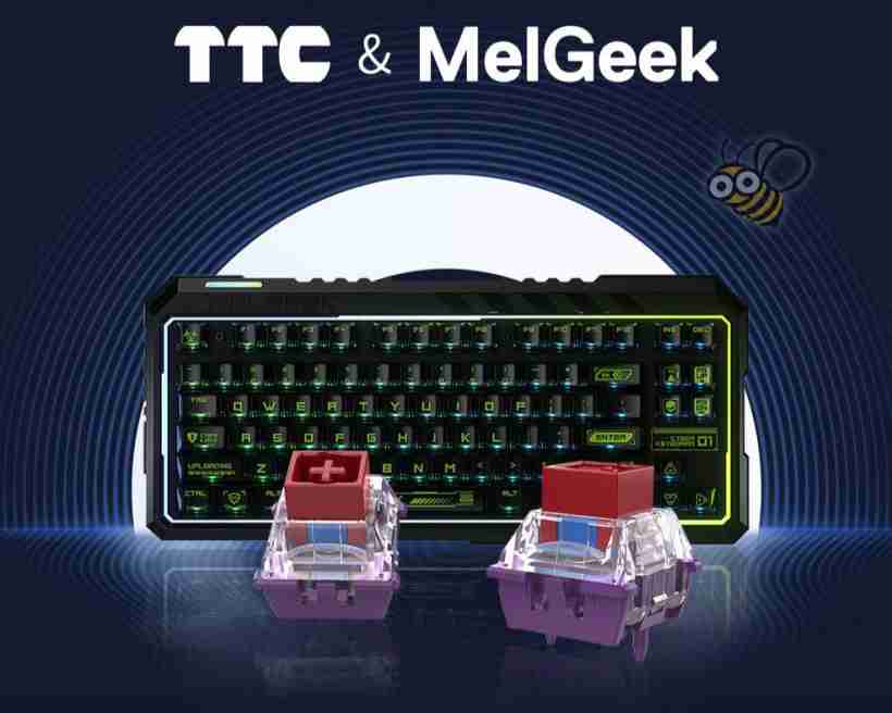 Melgeek 赛博 01 磁轴键盘“顶配版”开售:全 TTC 新款万磁王轴,1099 元
