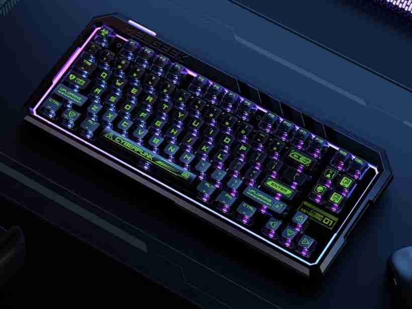 Melgeek 赛博 01 磁轴键盘“顶配版”开售:全 TTC 新款万磁王轴,1099 元