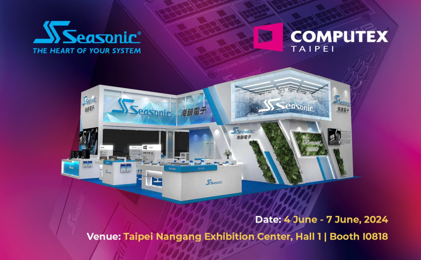 2200W 白金 ATX3.1 电源领衔，海韵将携多款新品参加 2024 台北国际电脑展