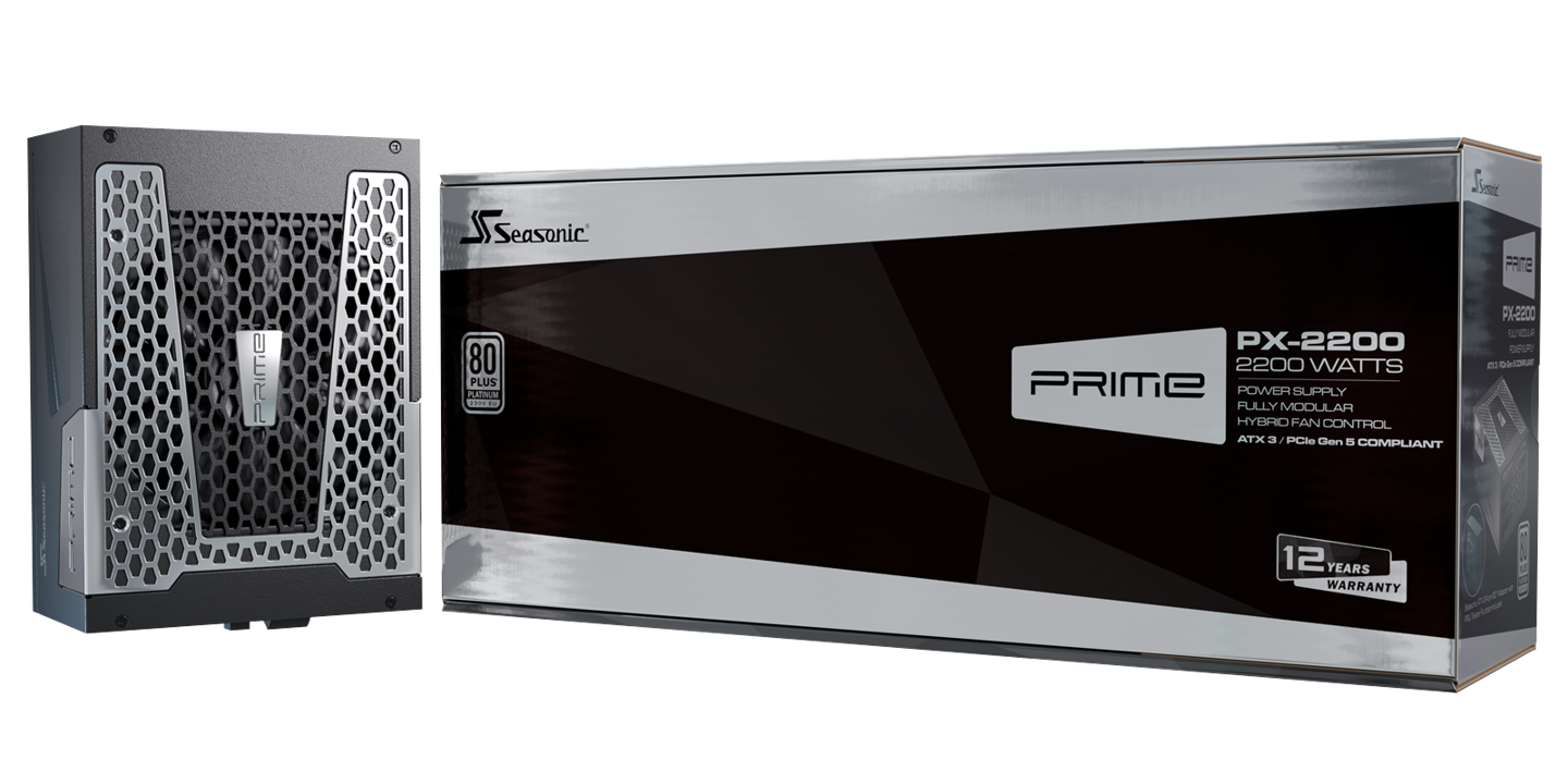 2200W 白金 ATX3.1 电源领衔，海韵将携多款新品参加 2024 台北国际电脑展