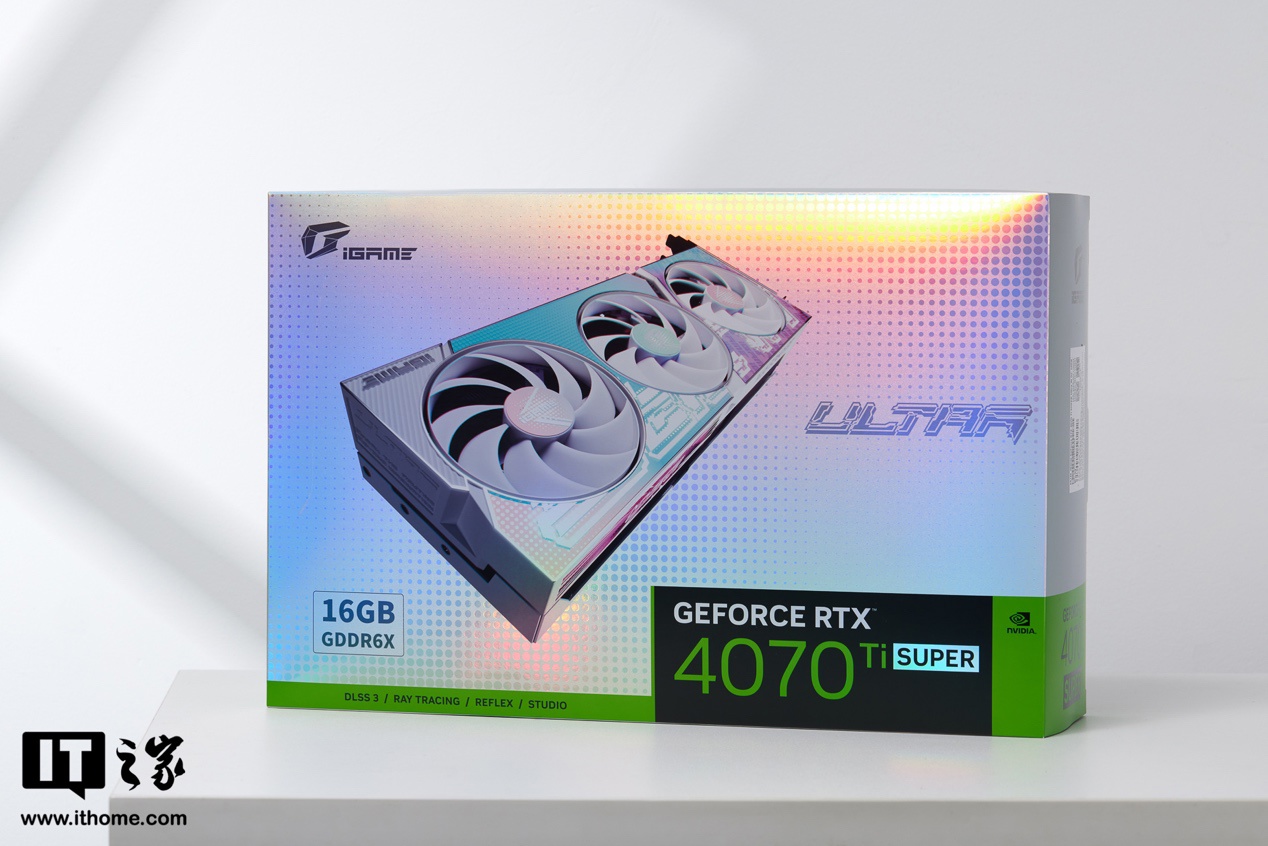 iGame GeForce RTX 4070 Ti SUPER Ultra W OC 16GB 显卡开箱:波普艺术加持,潮酷风个性十足