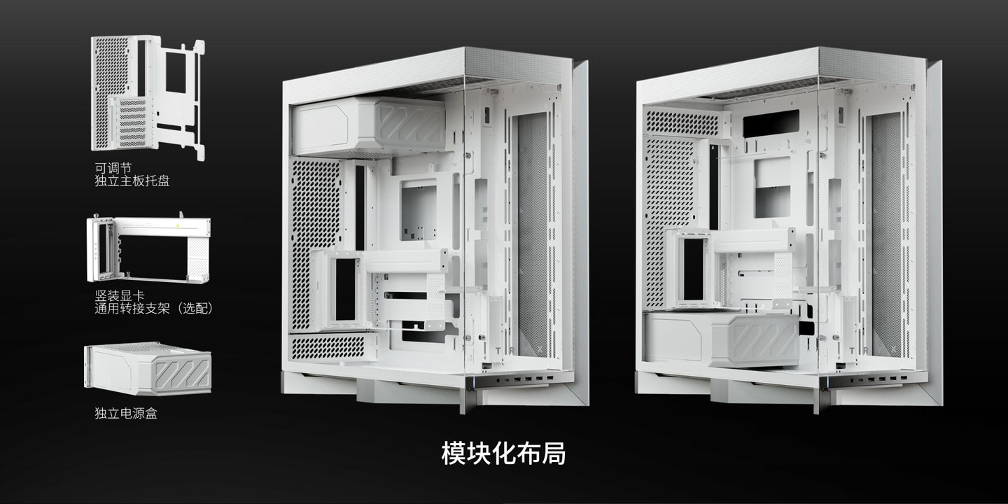 TRXY 创氪星系 LUCA 路氪 L70 全视海景房机箱上市，1499 元