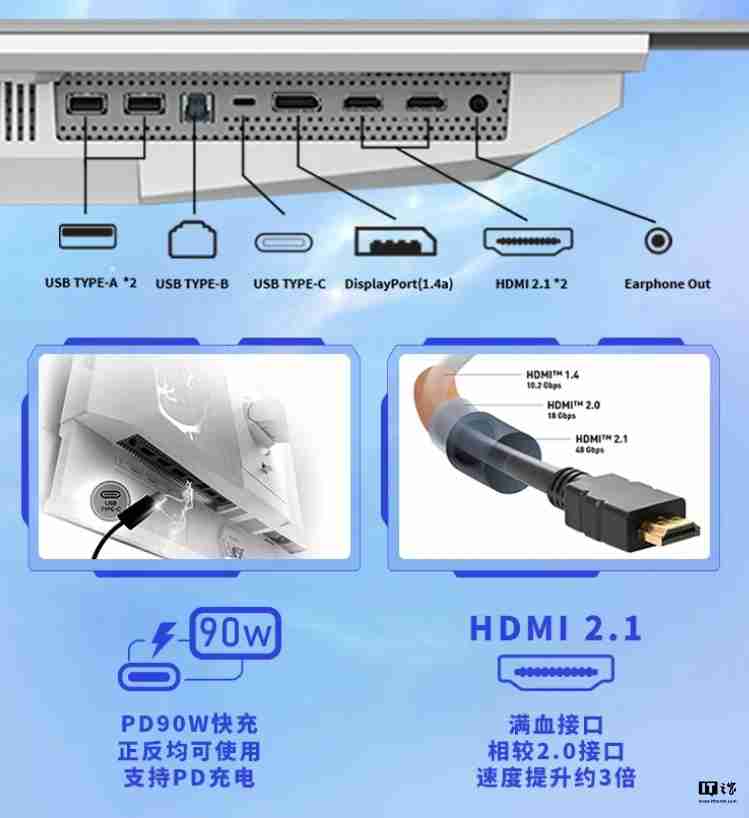 白色全家桶新选择，微星 MPG 321URXW QD-OLED 极光显示器发布