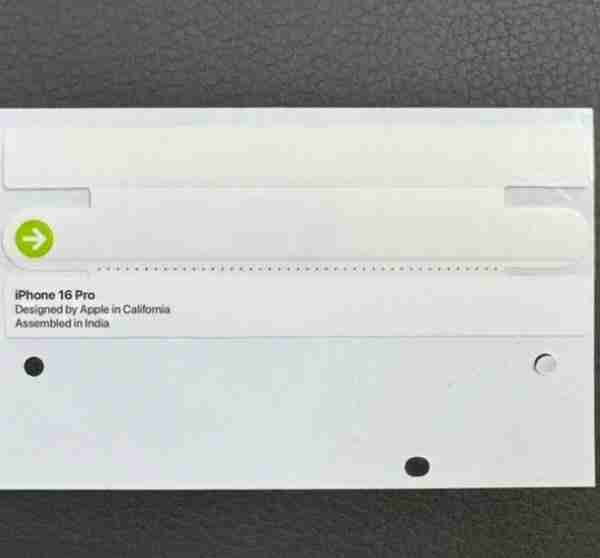 iPhone 16 Pro 包装盒曝光 疑似证实“印度制造”传闻 