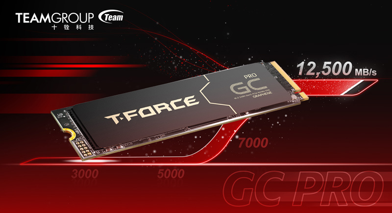 十铨 12.5GB/s 顺序读 PCIe 5.0 固态硬盘 GC Pro 上市：2TB 售 1399 元