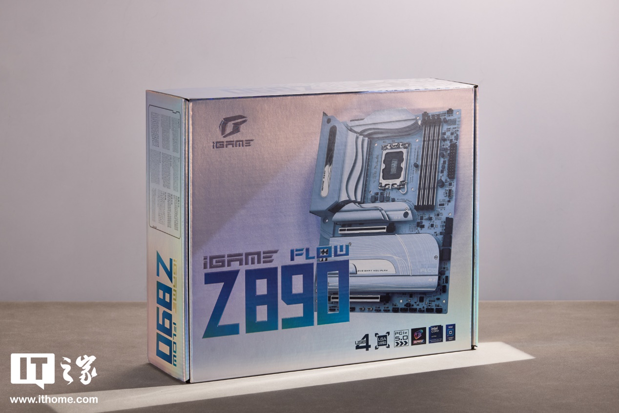 iGAME Z890 FLOW V20 主板图赏：纯白美学加持，延续波普艺术风格