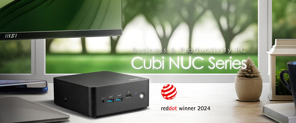 微星推出 Cubi NUC 系列迷你 PC：可选英特尔酷睿 3/5/7 处理器，双网口 + 双雷电 4