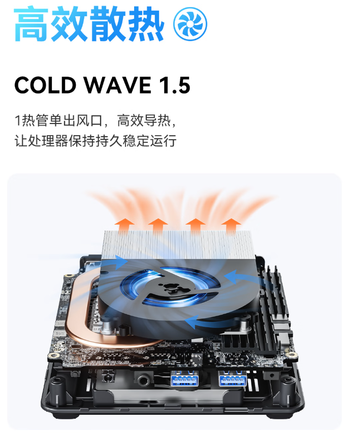 铭凡 UN1250 迷你主机开售：i5-1250P 处理器、满载状态风扇噪音 43dB，1599 元起