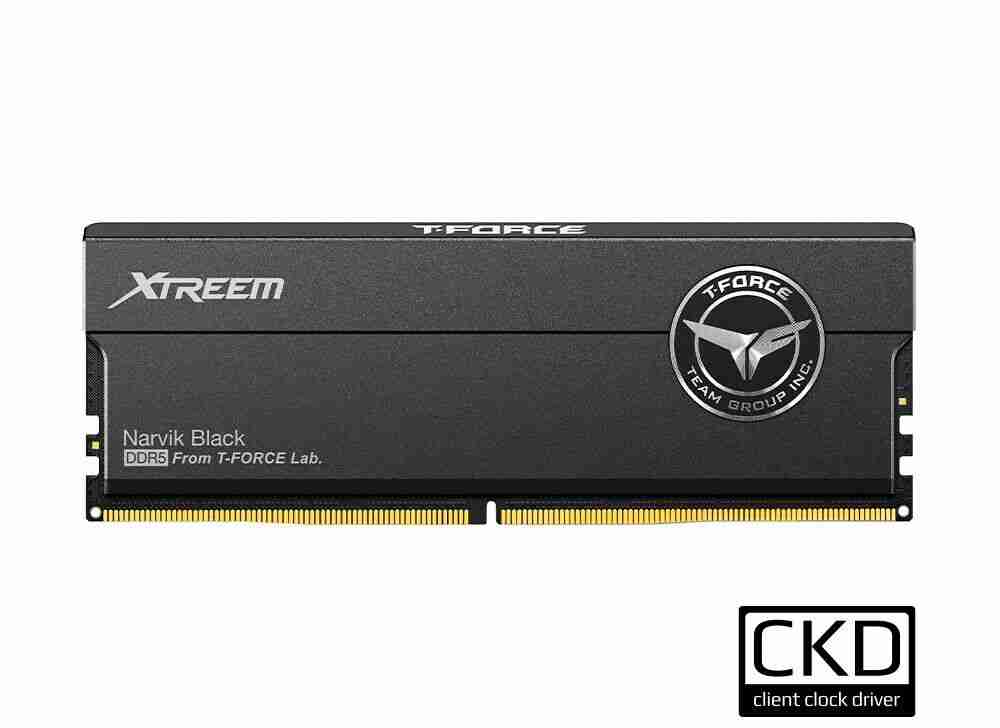 十铨推出 T-Force Xtreem CKD DDR5 游戏内存，最高超频至 9600 MHz