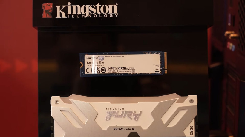 赛车元素设计，金士顿展出 FURY 叛逆者 DDR5 RGB 限量版内存条