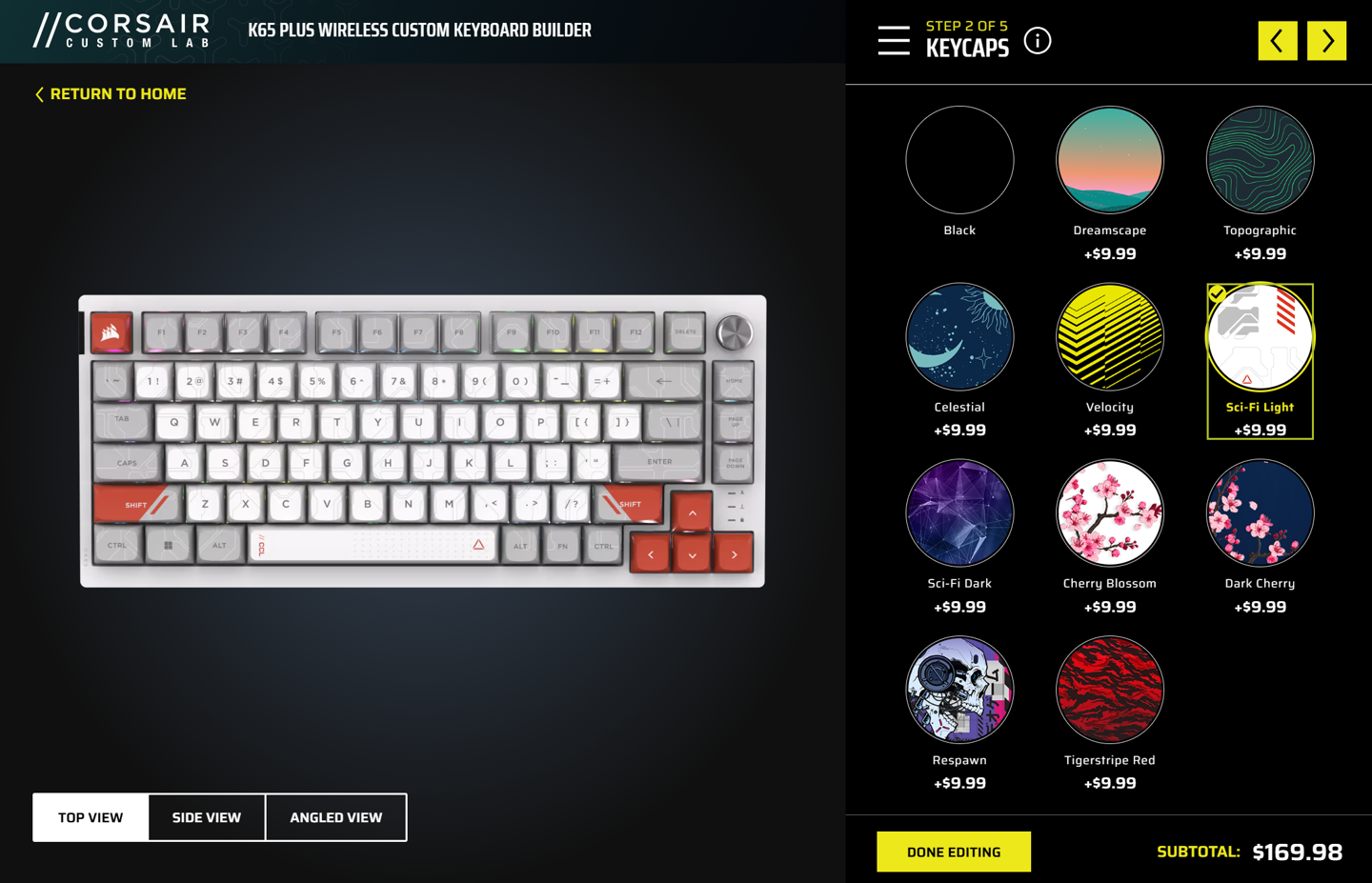 10 种主题可供选择，海盗船推出 CORSAIR Custom Lab 外设定制服务