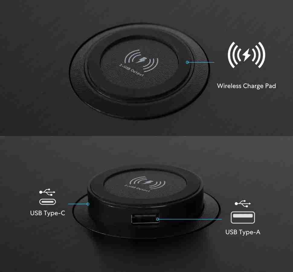 联力 DK07X 电动升降电脑桌提前上线官网：支持双 E-ATX 系统，配无线充电位