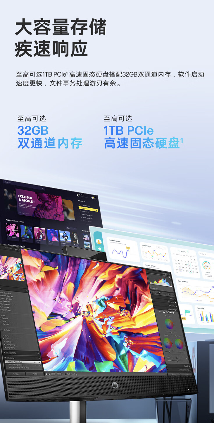 惠普战 99 商用一体机配置上新：1080P 23.8 英寸屏、i5-14500 + 1TB SSD 售 4899 元起
