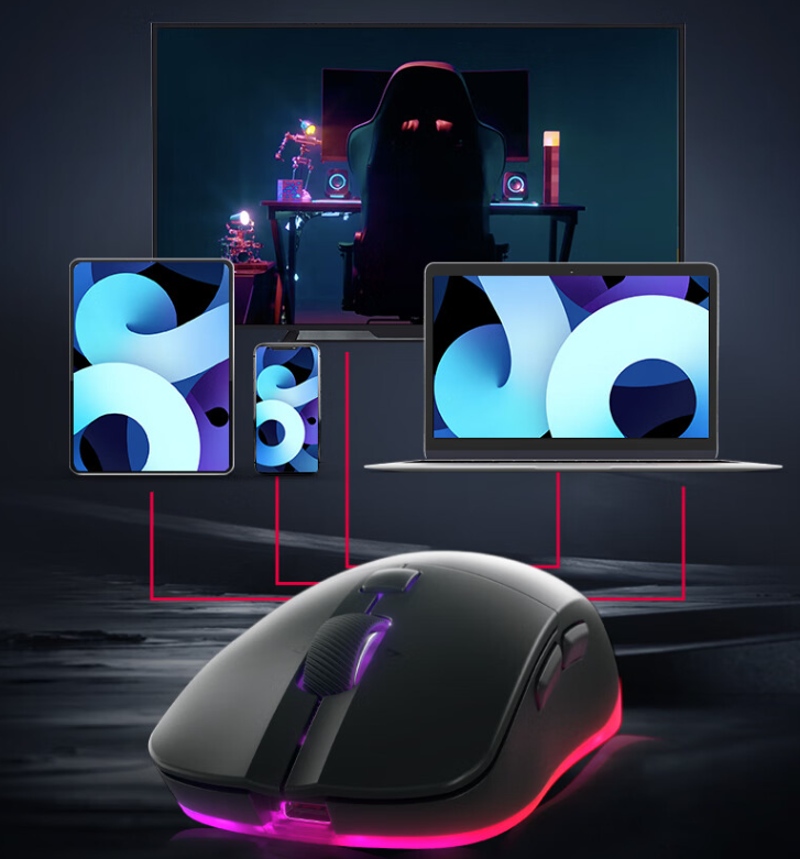 CHERRY 樱桃 M50 系列无线鼠标发布：RGB 光效、自定义功能滚轮，549 元起