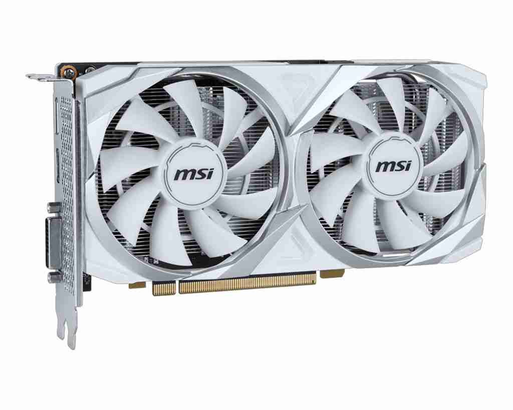 微星推出白色版万图师 RTX 3050 显卡：8GB 显存、128bit 位宽、130W TDP