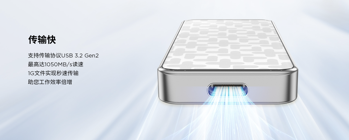联想小新 × 吾皇猫联名固态移动硬盘上架：读速 1050MB/s，349 元起