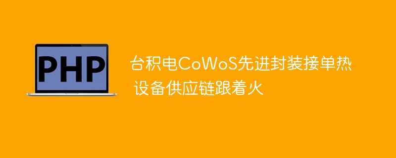 台积电CoWoS封装订单火爆 设备供应链紧跟