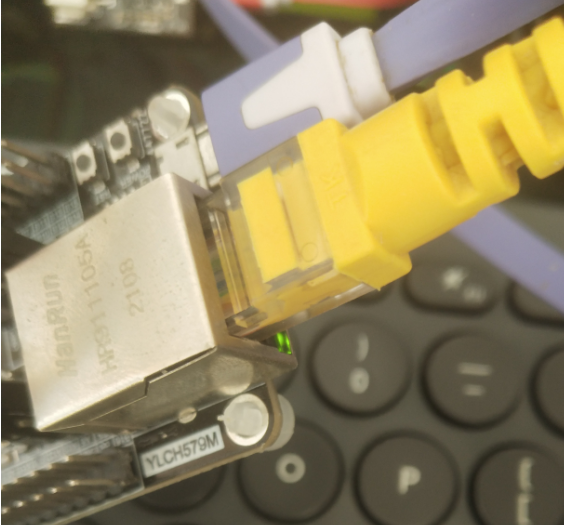 CH579M开发指南：以太网例程及网络指示灯GPIO设置