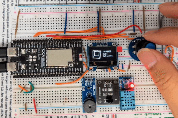 小时候画在手腕上的表，我用全志R128让他真正动了起来