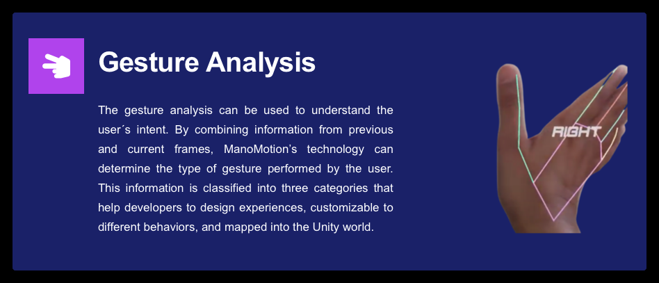 ManoMotion⭐二、Unity手势识别插件简介,及效果录屏