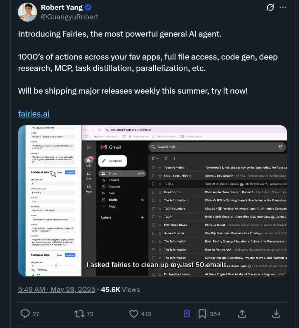北大校友造通用 AI Agent,可执行 1000 个操作,无邀请码立即上手试用