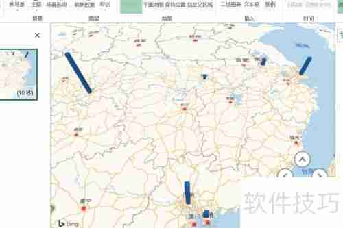 Excel报表新花样:三维地图可视化