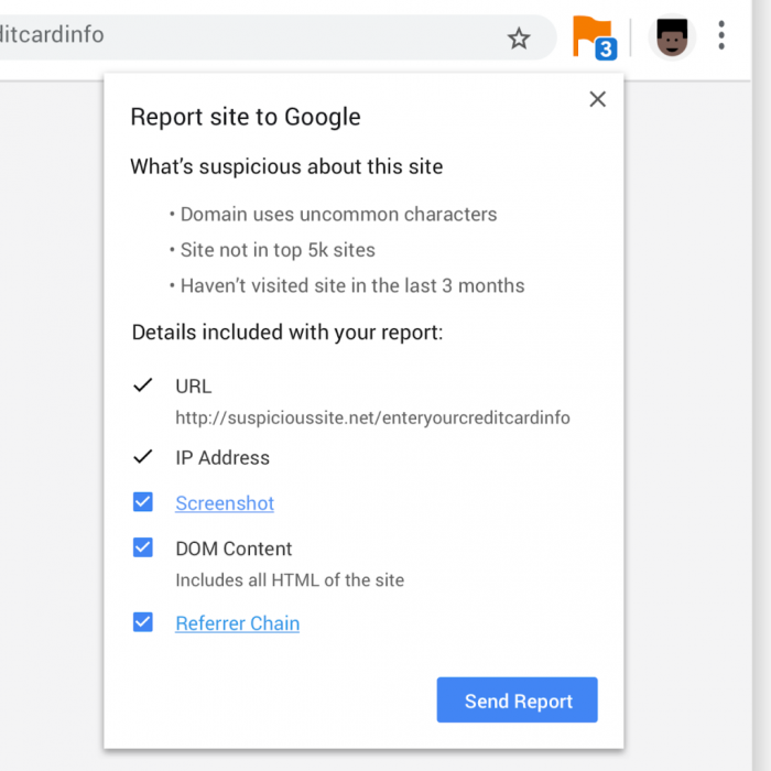 Google为安全浏览服务推专属Chrome扩展