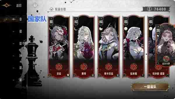 银与绯角色全方位配队攻略