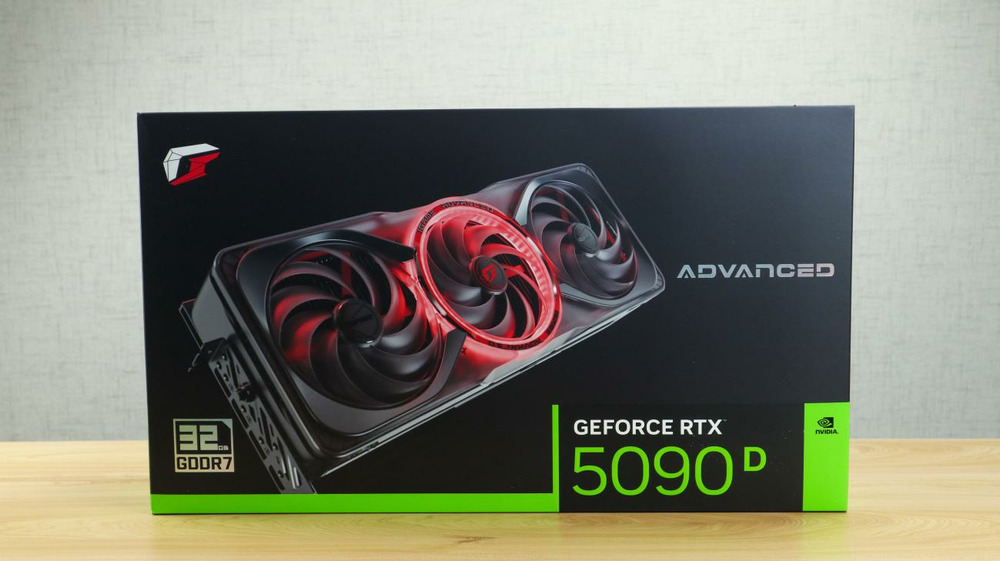 RTX 50系首显开箱：七彩虹RTX 5090 D Advanced 32GB发布！