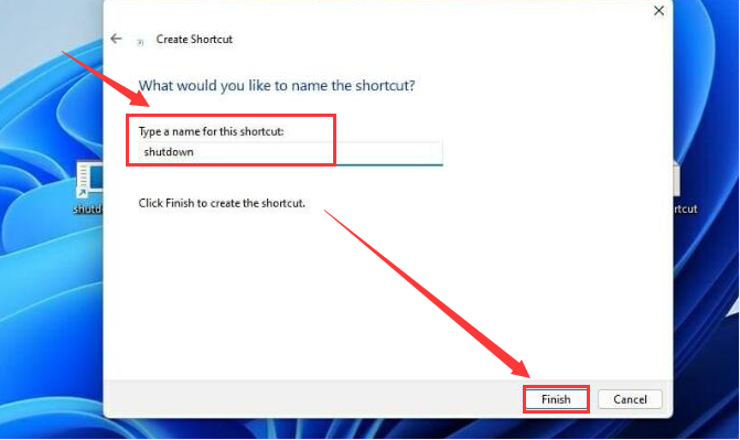 win11快捷键关机怎么设置