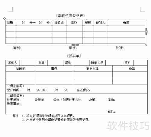 公司车辆使用管理规定