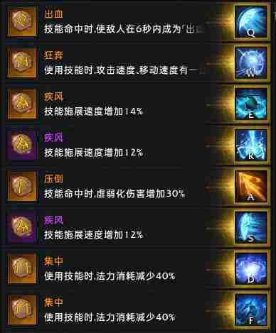 命运方舟蓝督军符文怎么选-战斗态势裁决者符文选择攻略