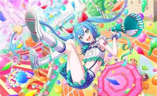 初音未来缤纷舞台预抽卡全四星卡面