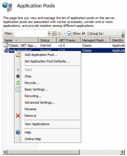 Windows 2008 R2安装Flowportal.Net注意事项