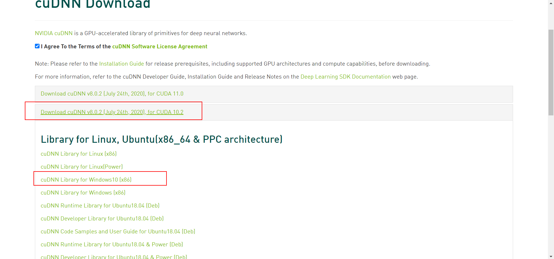 Windows系统CUDA10.2+CUDNN安装教程