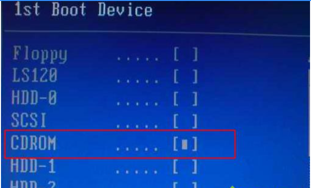 用光盘装系统bios要怎么设置