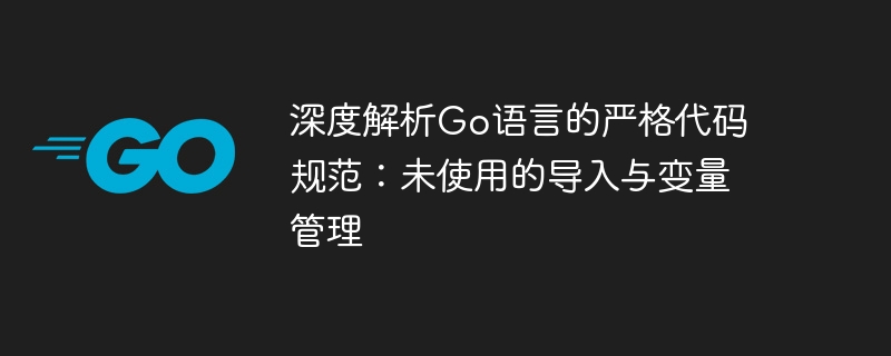 深度解析Go语言的严格代码规范：未使用的导入与变量管理
