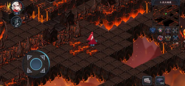 伽蓝城堡图5炎火地底怎么过 具体一览