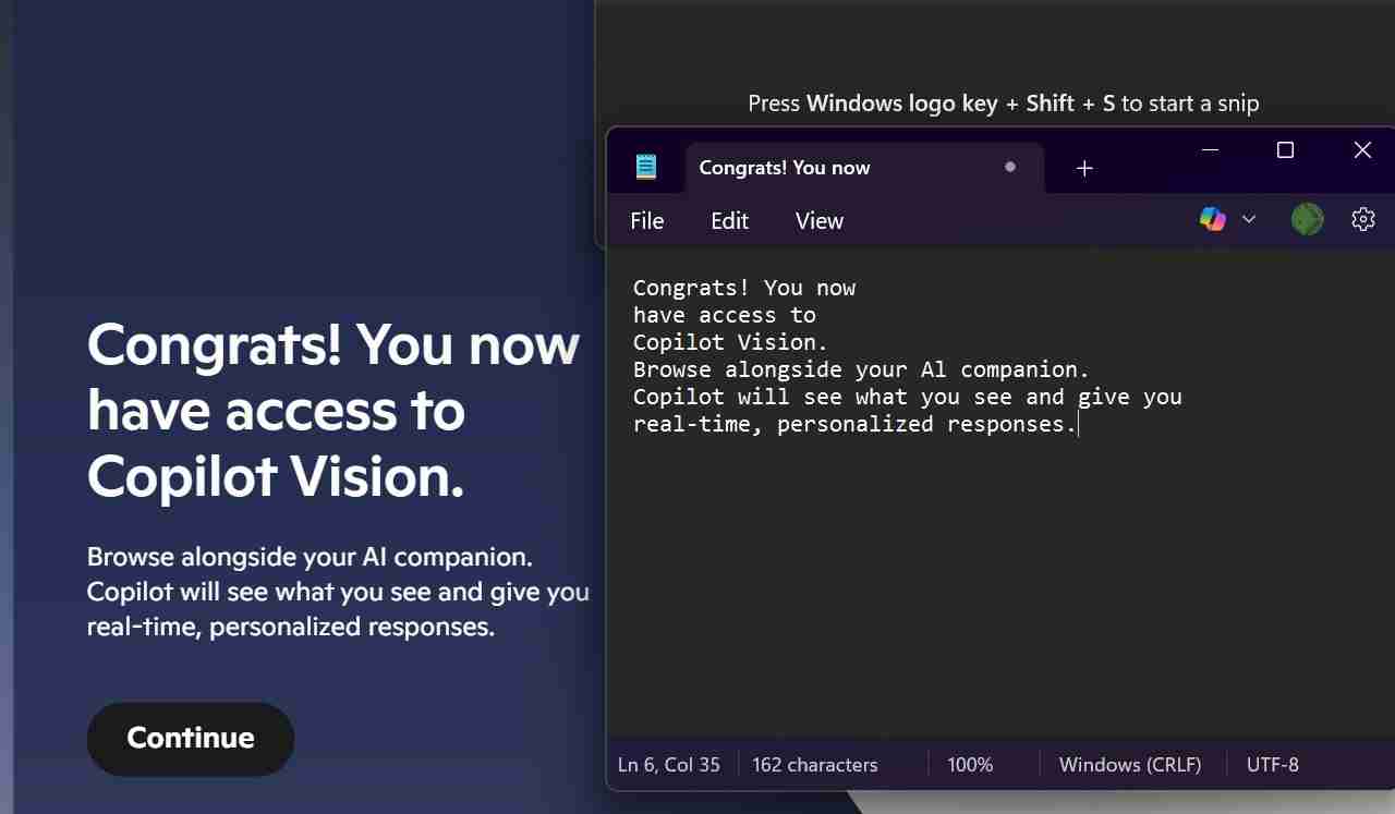 微软测试Win11 截图“取色器”及“AI 文本提取”OCR 工具