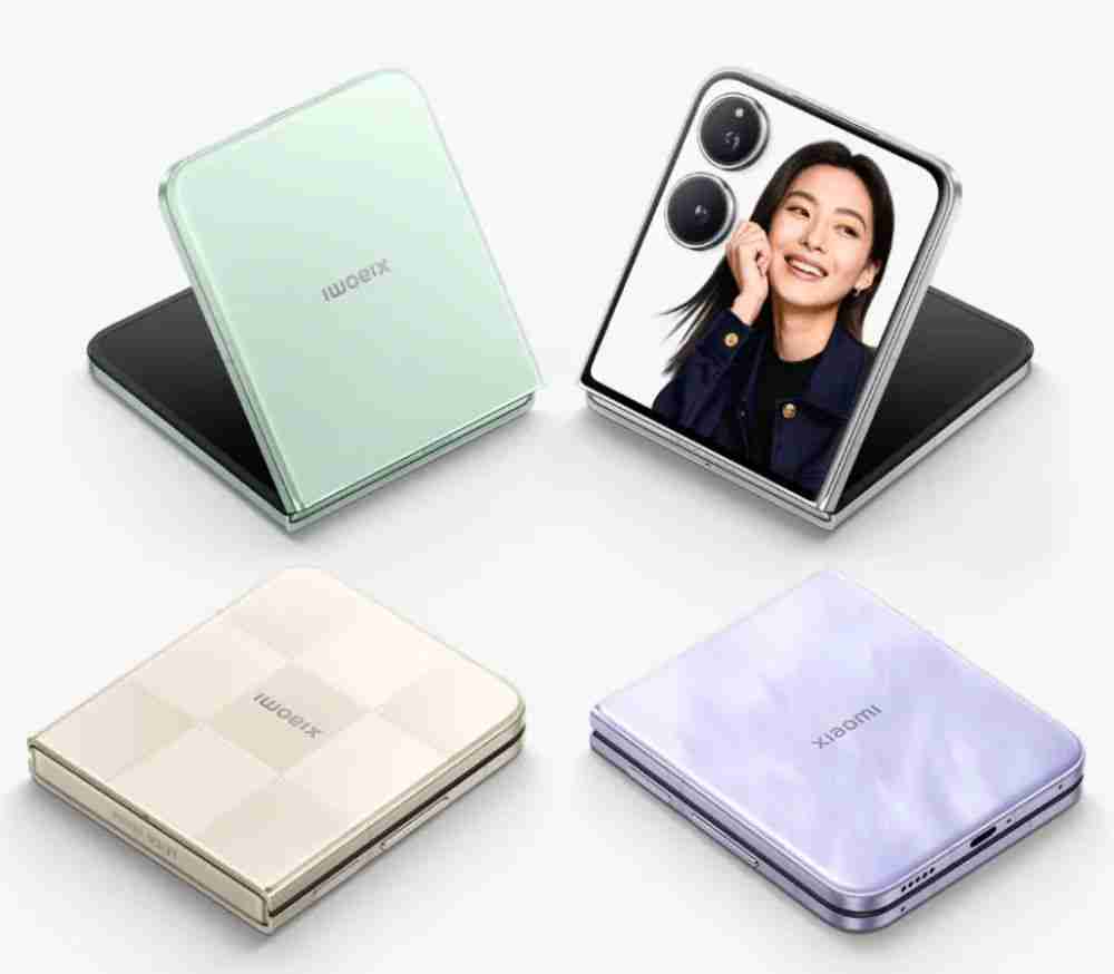 小米 MIX Flip 2 小折叠等深微曲屏,屏幕更平整