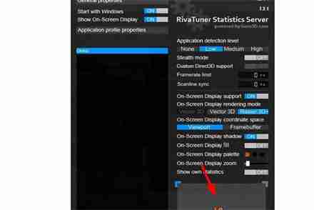 微星小飞机怎么显示fps帧数