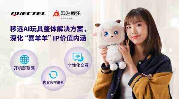 移远通信x奥飞娱乐,共同打造AI潮玩2.0时代